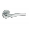 Lever On Rose - Satin Chrome