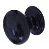 Ceramic Victorian Knob 33mm - Black