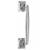 Pub Style Pull Handle 254mm - Polished Chrome