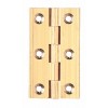 Extruded Hinge Brass 75x42mm
