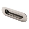 Radius Flush Pull 120mm x 41mm - Satin Stainless Steel