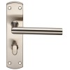 Eurospec - Mitred Lever Bathroom Handle - SSS