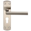 Eurospec - Mitred Euro Lever Lock Handle - SSS