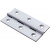 2" Butt Hinges (pair) - Satin Chrome