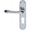 Carlisle Ibra Lever Euro Lock Door Handle - PC