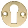 Victorian 32mm Escutcheon - Polished Brass 