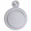 Victorian Covered Escutcheon - Satin Chrome