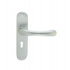 Carlisle Ibra Lever Lock Handle - Satin Chrome