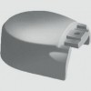 Exitex Cresfinex MK2/MK4 Grey (Ral 9023) Cap Endcap 100mm