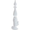 Exitex uPVC Polymer Finial & Base - White