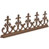 Exitex Antique Crest Aluminium 500 x 130mm - Brown