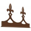 Exitex Fleur de Lys Crests - Brown