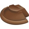 Exitex - Cresfinex Mk2 100mm Radius End Cap - Brown