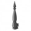 Exitex - Fleur De Lys MK2/MK4 Aluminium Finial 350mm - Grey