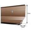 Exitex - Capex Lean to Flashing Profile 2.4m - Brown 