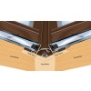 Exitex Adjustable Compact Valley 25mm Brown - 3m 