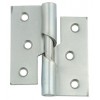 3" Steel Rising Butt Hinge LH (pair) - Zinc