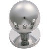 Ball Knob 18mm - Polished Chrome