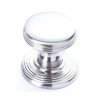 Delamain RInged Knob (28mm) - Polished Chrome