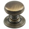 Delamain RInged Knob (28mm) - Florentine Bronze
