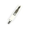 Fapim 140 x 24mm Flat Box Flush Bolt White