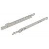 600mm Drawer Runners 25kg Bottom Fix Brown (Pair)