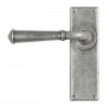 Regency Lever Latch Set - Pewter 