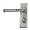 Regency Lever Bathroom Set - Pewter