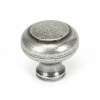 Large Regency Cupboard Knob - Pewter