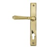 Hinton Slimline Lever Espag. Lock Set - Aged Brass