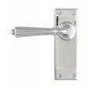 Hinton Lever Latch Set - Polished Chrome