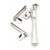 Hinton Night Vent Locking Fasteners - Polished Nickel