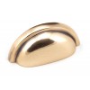 Regency Concealed Drawer Pull - Polished Bronze