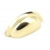 Regency Concealed Drawer Pull - Polished Brass