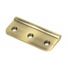 75mm Dummy Butt Hinge - Aged Brass