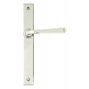 Avon Slimline Lever Latch Set - Polished Nickel 