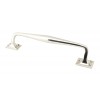 Large Art Deco Pull Handle - Polished Nickel