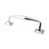 Small Art Deco Pull Handle - Polished Chrome