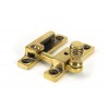 Narrow Prestbury Quadrant Fastener - Aged Brass 