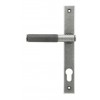 Pewter Brompton Slimline Lever Espag. Lock Set