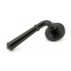 Black Regency Lever on Rose Set (Art Deco)