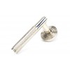 Brompton Lever on Rose Set (Beehive) - Polished Nickel