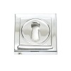 Round Escutcheon (Square) - Polished Chrome