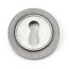 Pewter Round Escutcheon (Plain)