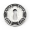 Pewter Round Escutcheon (Beehive)