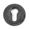 External Beeswax Round Euro Escutcheon (Art Deco)