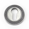 Pewter Round Euro Escutcheon (Beehive)