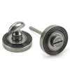 Pewter Round Thumbturn Set (Beehive)