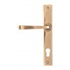 Polished Bronze Avon Slimline Espag. Lock Set