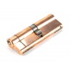 45/45 5pin Euro Cylinder - Polished Bronze